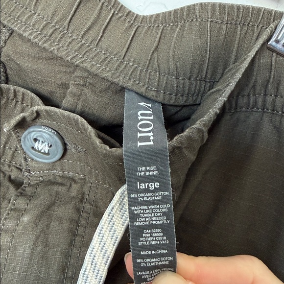 Vuori Ripstop Climber Pants Green Men’s Size Large - Picture 7 of 7